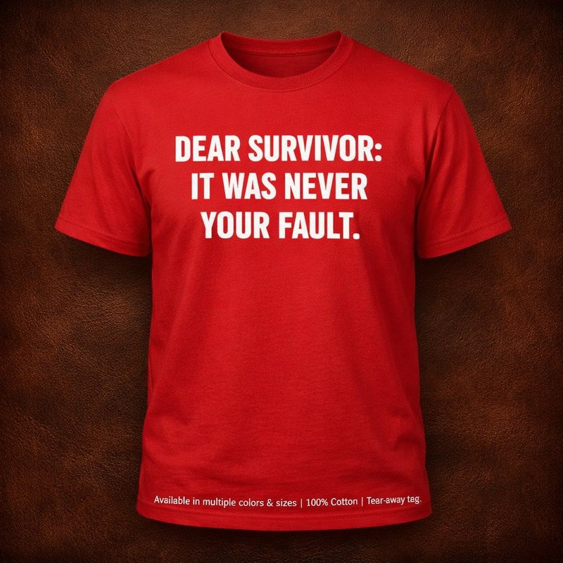 Dear Survivor: It Was Never Your Fault.